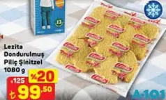 LEZİTA DONDURULMUŞ PİLİÇ ŞİNİTZEL 1080 G